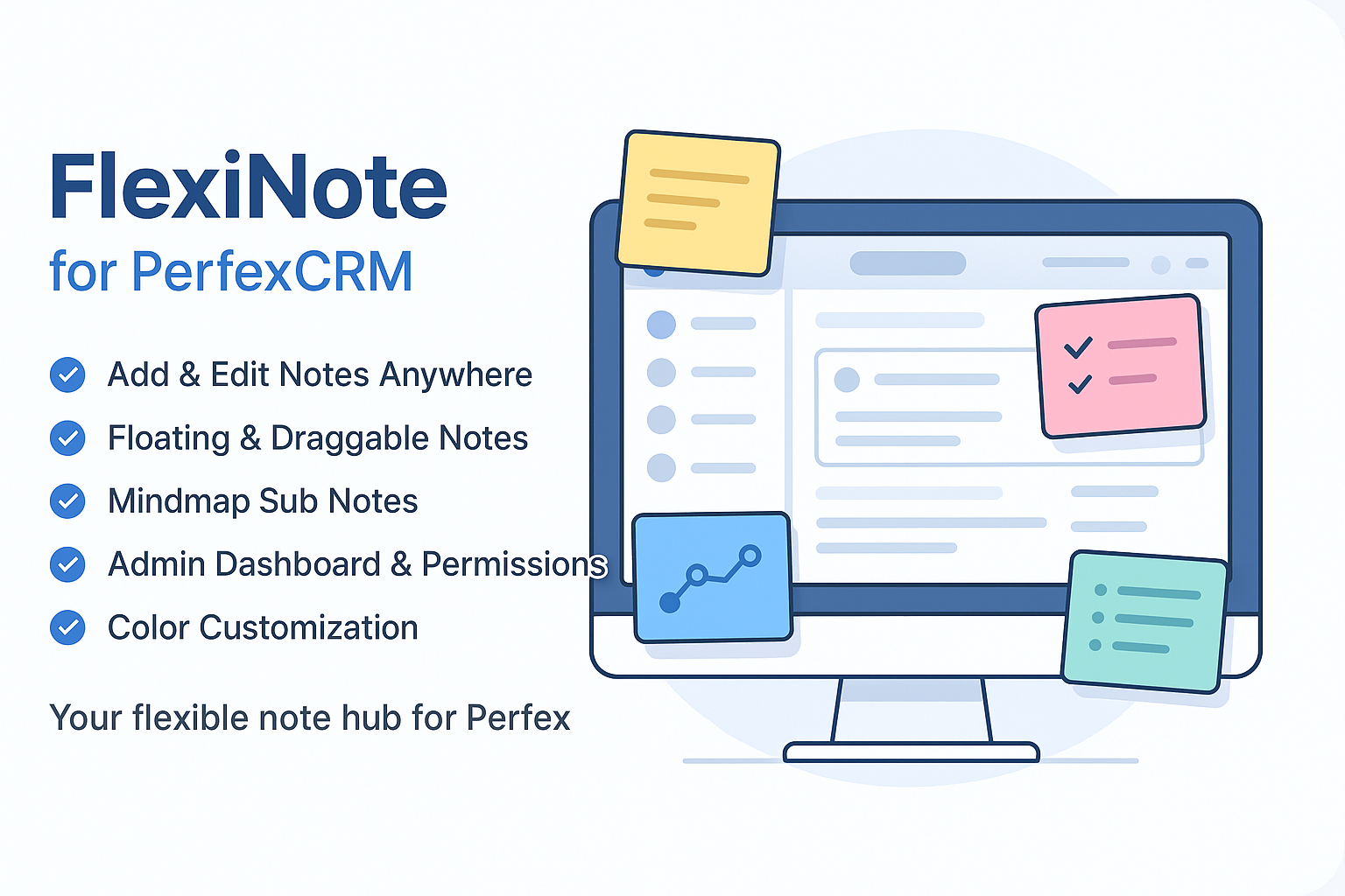 FlexiNote Cho Perfex CRM - Ghi Chú Nâng Cao