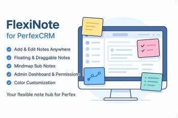 FlexiNote Cho Perfex CRM - Ghi Chú Nâng Cao
