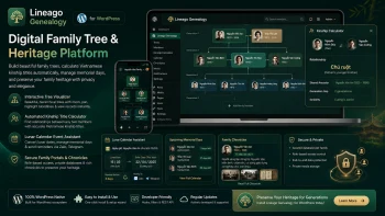 Lineago Genealogy - Digital Family Tree & Heritage Platform