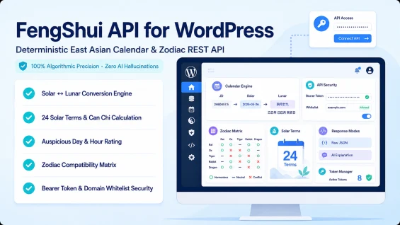 FengShui API cho WordPress