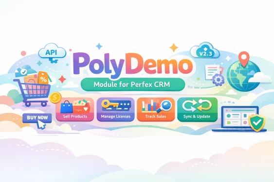 Chợ Sản Phẩm Số & Quản Lý Bản Quyền Phần Mềm - FlexiStore Sync cho Perfex CRM